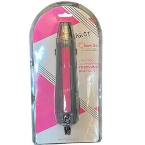 Chandler Tool Embossing Heat Gun CTHG150D Pink Dual Temperature for Crafts DIY